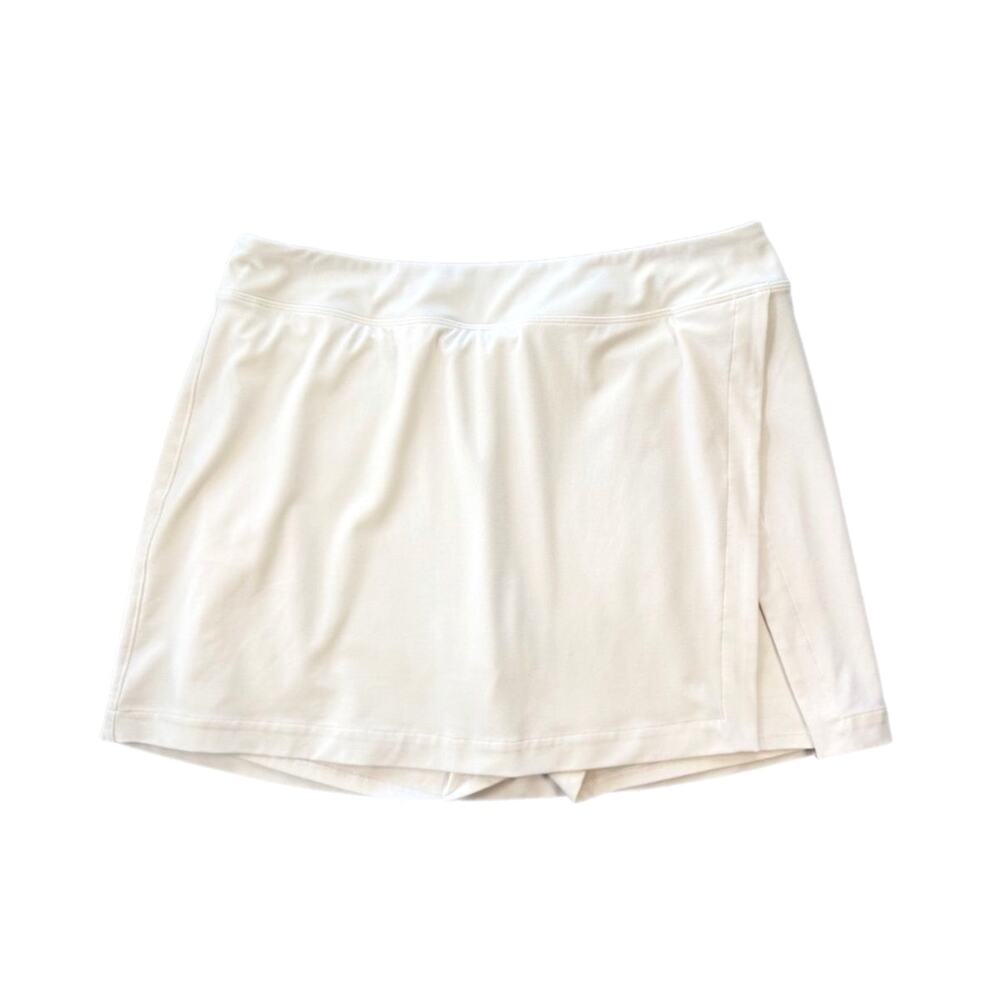 Outdoor Voices White Workout Running Tennis Golf Sporty Athletic Skort Skirt